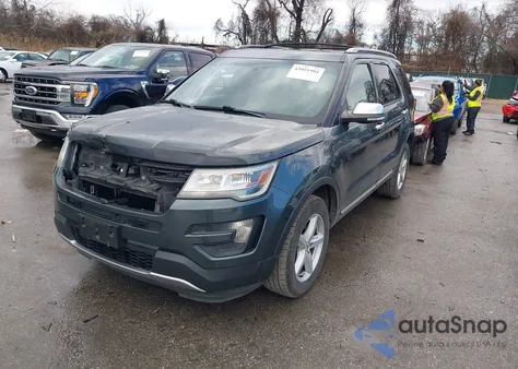 2016 Ford Explorer Xlt from USA, damaged, VIN 1FM5K8D80GGA82193